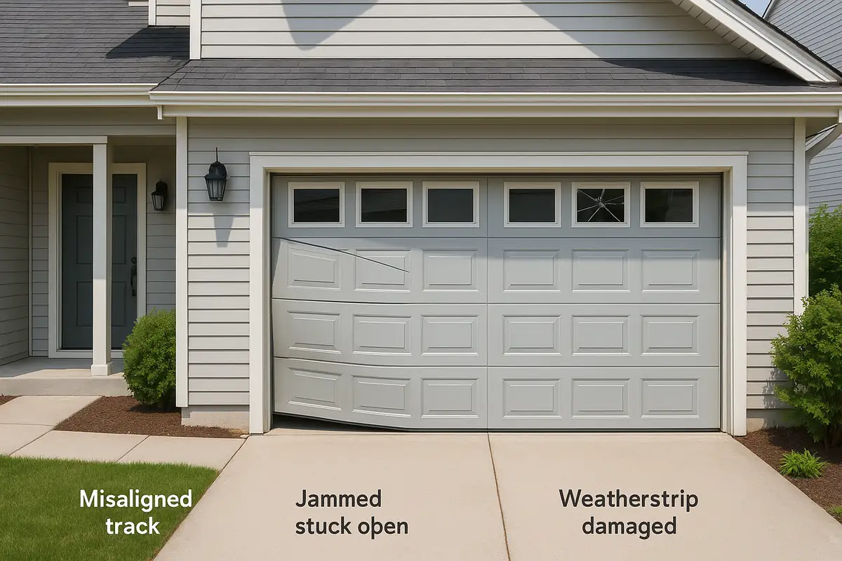 Common Garage Door Problems and How to Fix Them in Mount Vernon, WA