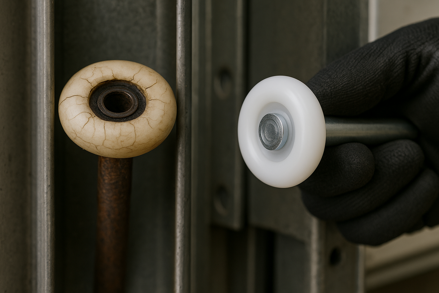 Garage Door Roller Replacement in Mount Vernon