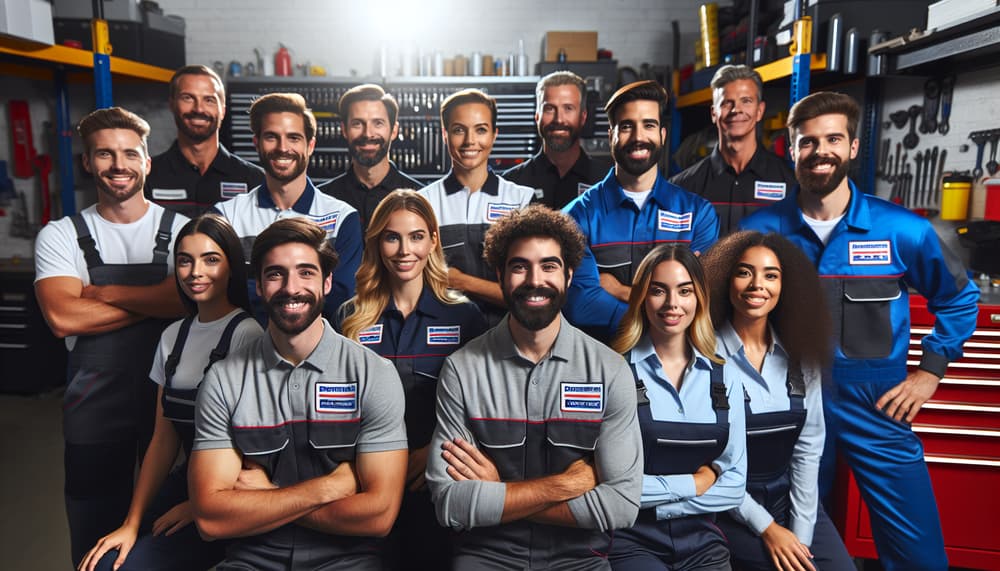 Our professional team at County Garage Door Repair